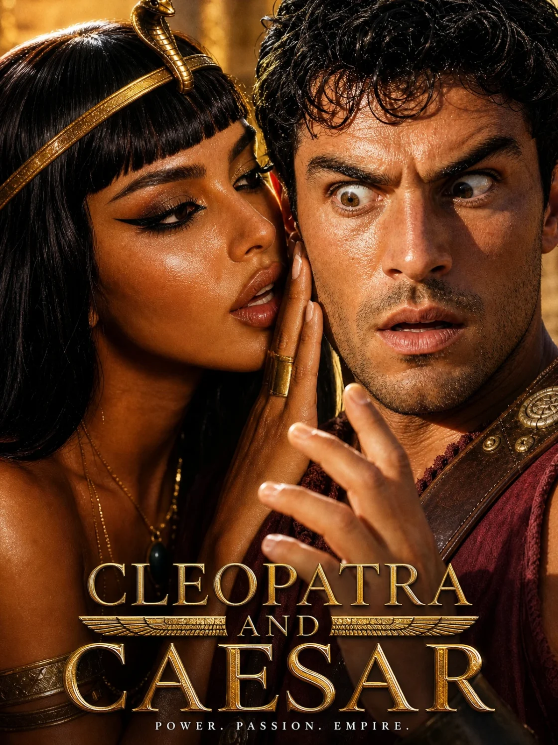 Cleopatra and Caesar cover art