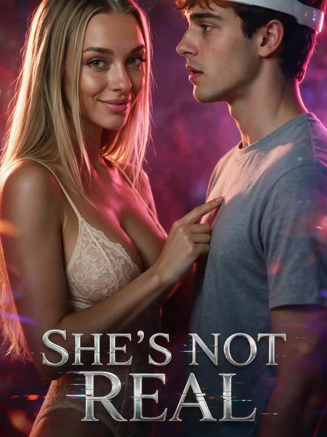 She’s not real cover art